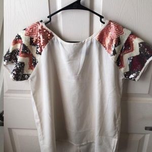 Sparkly top